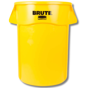 Contenedor Brute amarillo con capacidad  44 gls. RUBBERMAID $1.305.00