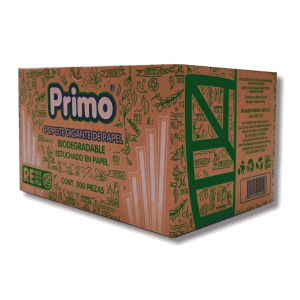 Popote Biodegradable Primo