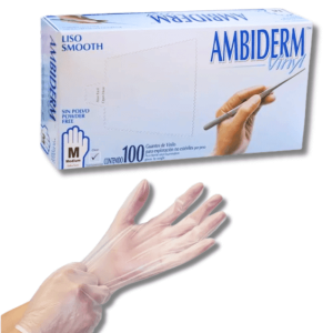 Guante AMBIDERM Vinyl C/100 Precio: $92.00