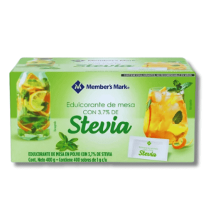 Edulcorante Stevia de Mesa Member's Mark C/400 Sobres Precio: $210.00