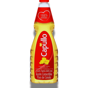 Aceite CAPULLO de Canola de 845ml. $42.00